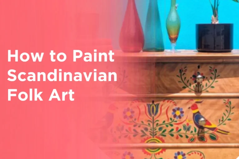 How to Paint Scandinavian Folk Art