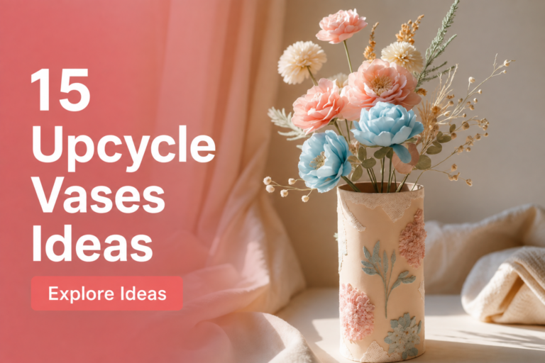 15 Upcycle Vases Ideas