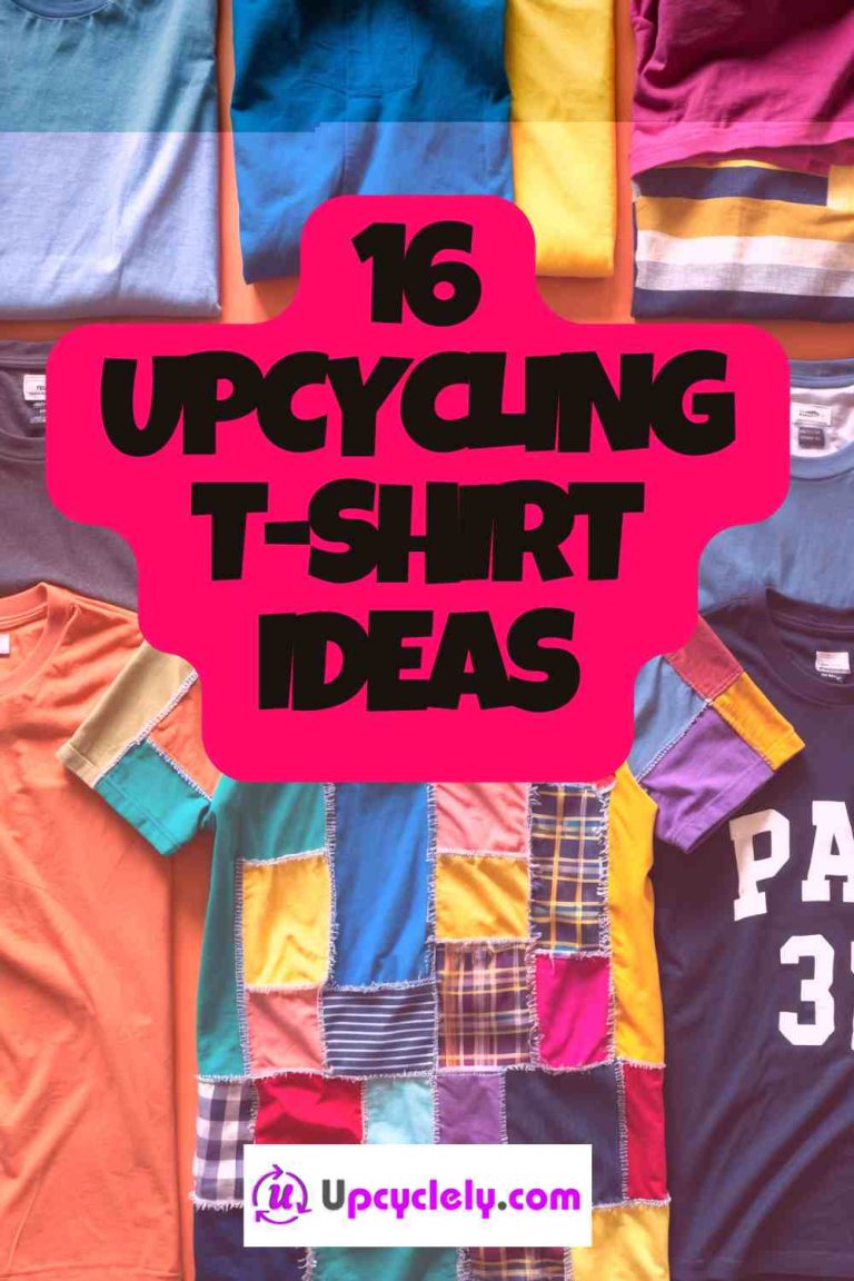 Read more about the article 16 Genius Upcycling T-Shirt Ideas