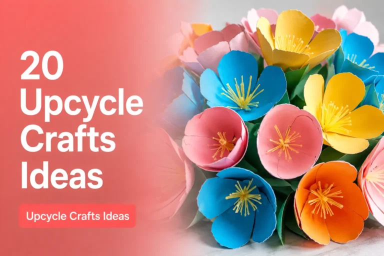 20 Upcycle Crafts Ideas