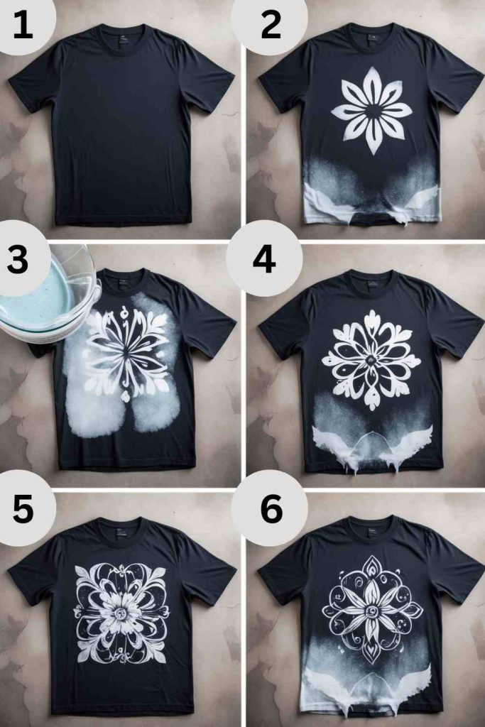 Upcycling T-Shirt Ideas with Stunning DIY Bleach Art