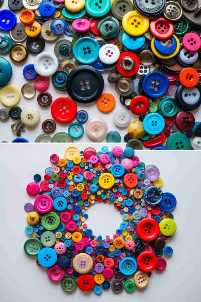 DIY Button Art
