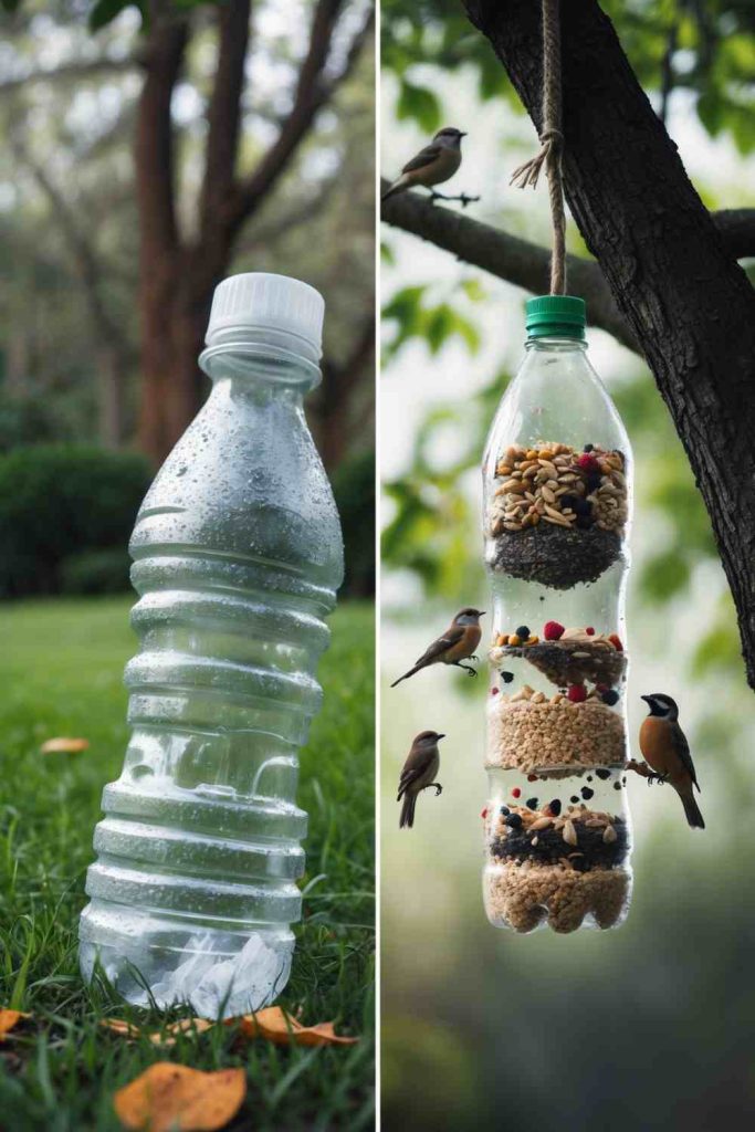 Craft a Bird Feeder from a Plastic Bottle