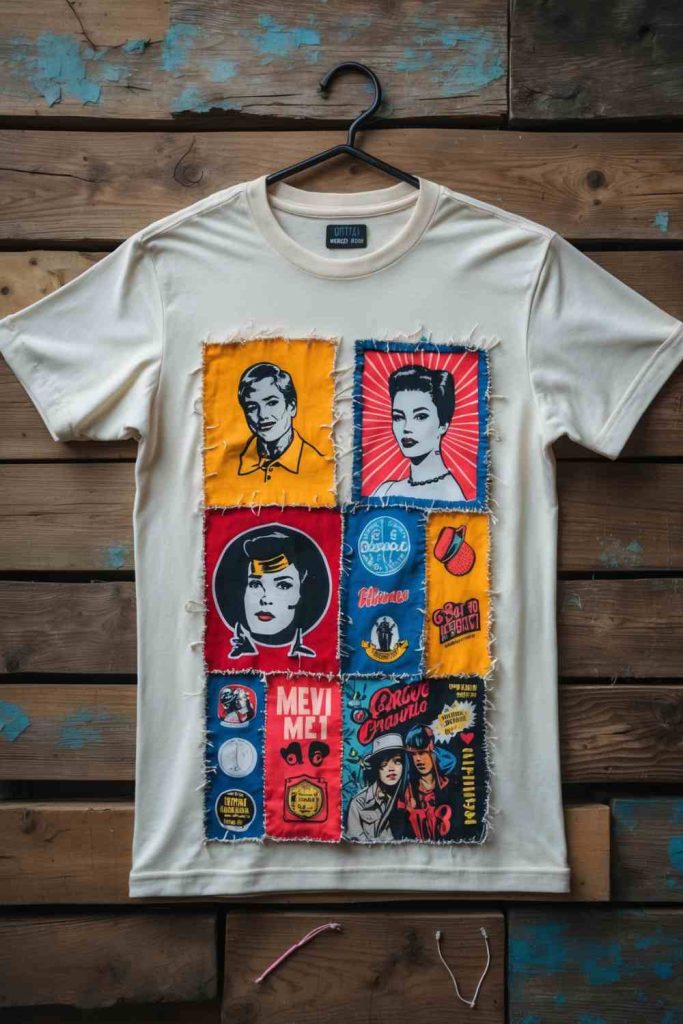 DIY Graphic Patchwork for a Funky New Look