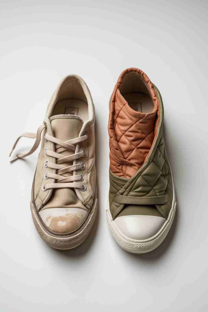 Revamp Sneakers with Cozy Quilted Fabric
