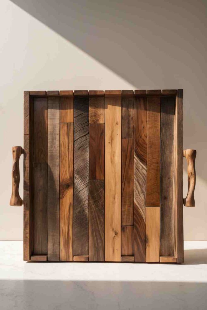 DIY Wooden Serving Tray