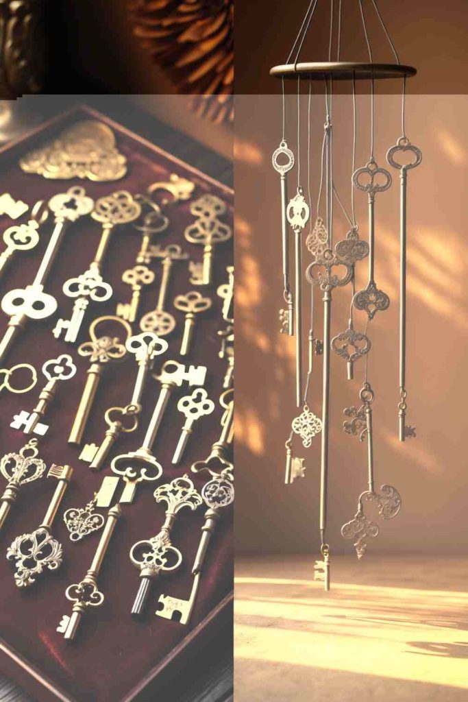 Transform Vintage Keys into a Beautiful Wind Chime