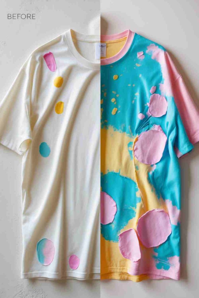 Transform a Plain T-Shirt with Fabric Paint