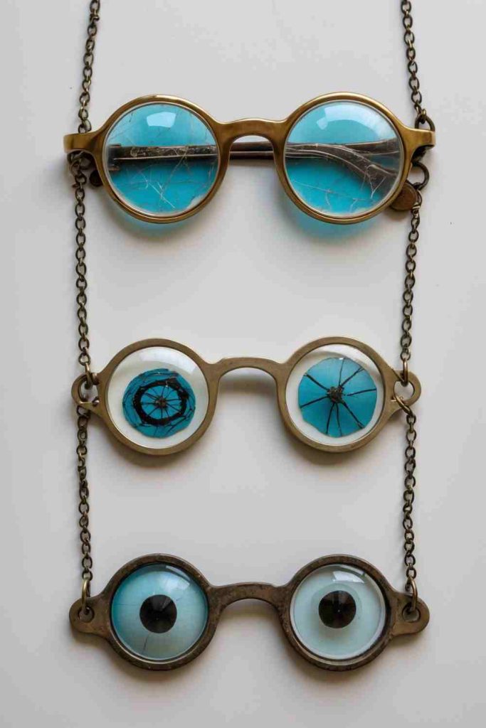 Turn Old Eyeglasses into Artistic Accessories
