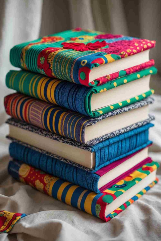Upcycled Sewing Ideas: Transform Fabric Scraps into Decorative Book Covers