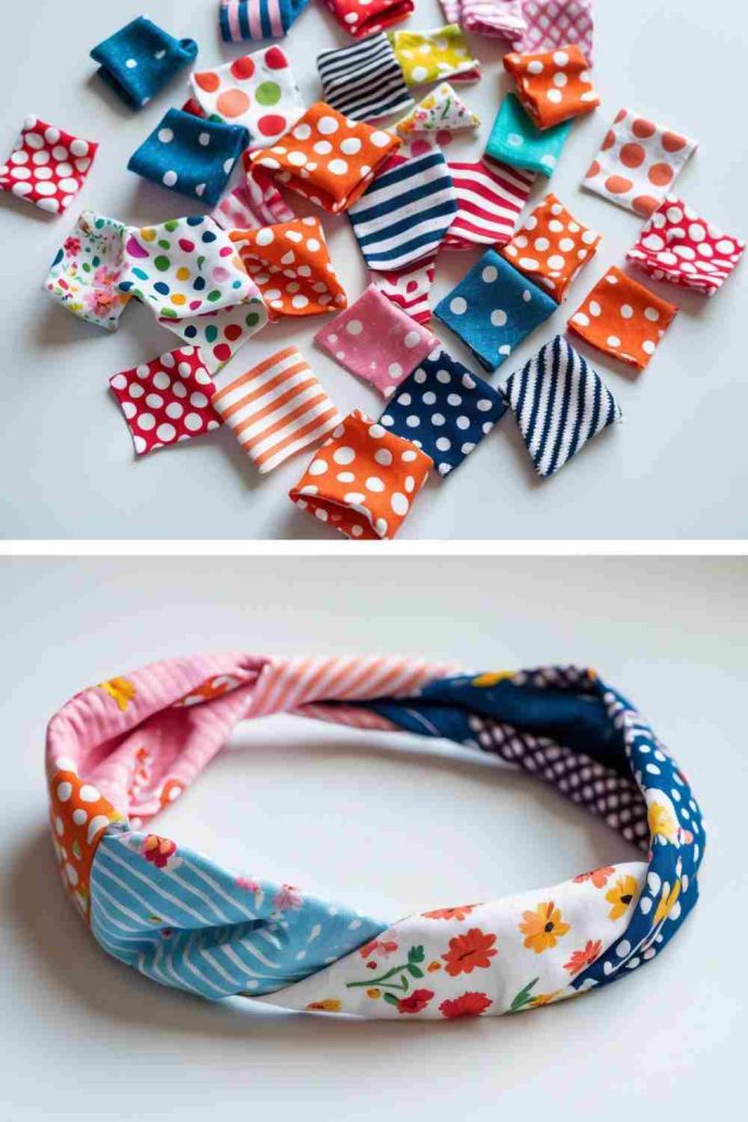 Upcycled Sewing Ideas: Turn Fabric Scraps into a Stylish Twisted Headband