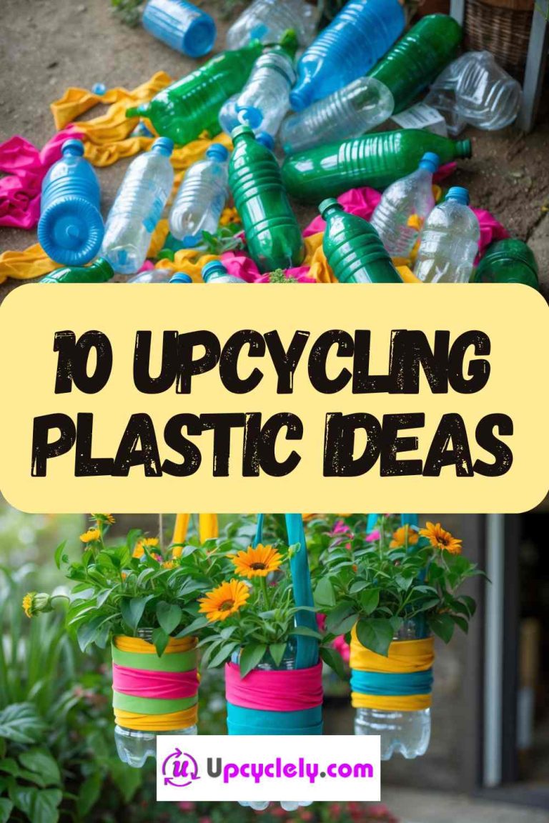 Read more about the article 10 Upcycling Plastic Projects for a Sustainable Home