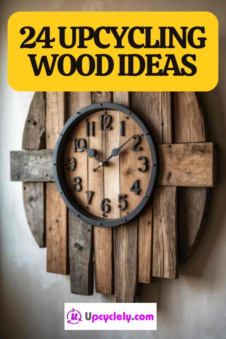Read more about the article 24 Creative and Easy Upcycling Wood Ideas