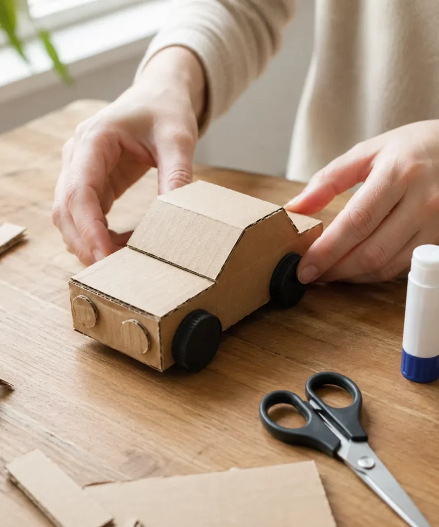 Build a Simple Cardboard Toy Car