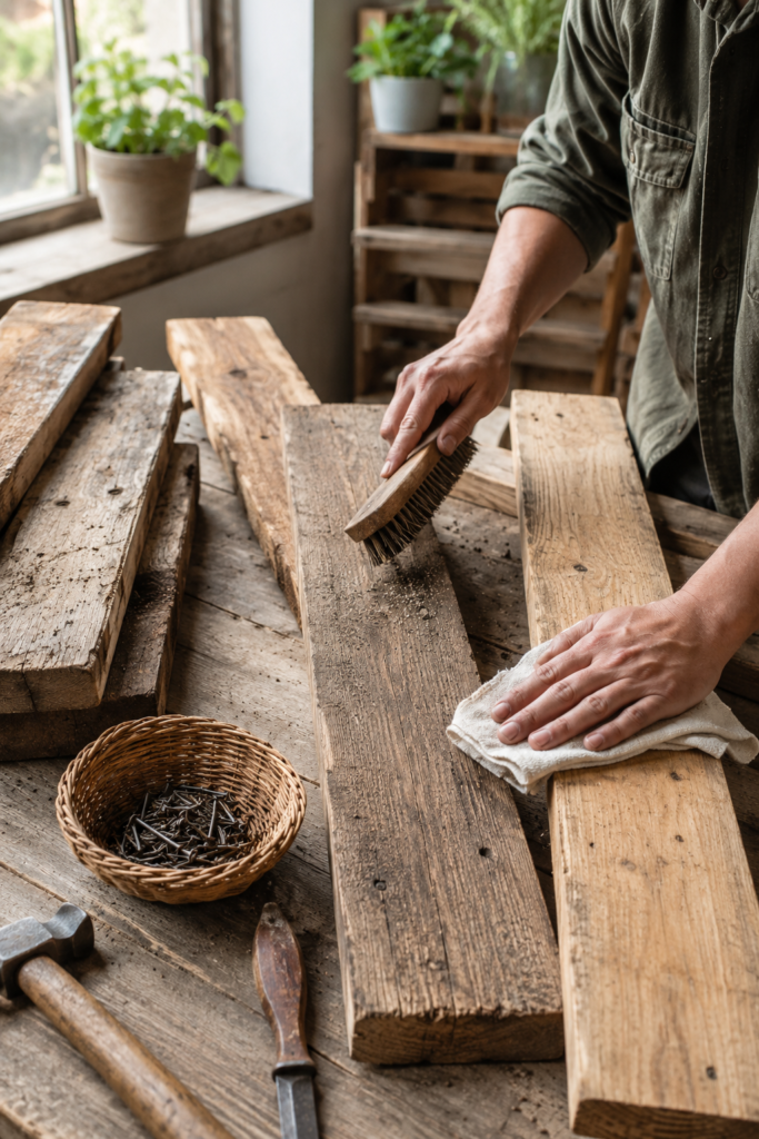 Choose Sound Wood and Clean It Before You Design Around It Choose Sound Wood and Clean It Before You Design Around It
