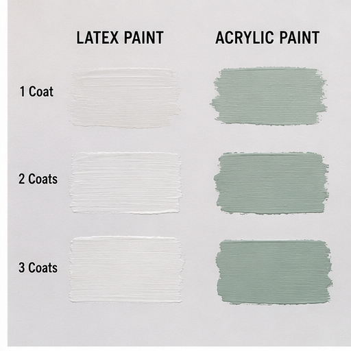 Read One-Coat, Two-Coat, and Three-Coat Swatches Carefully