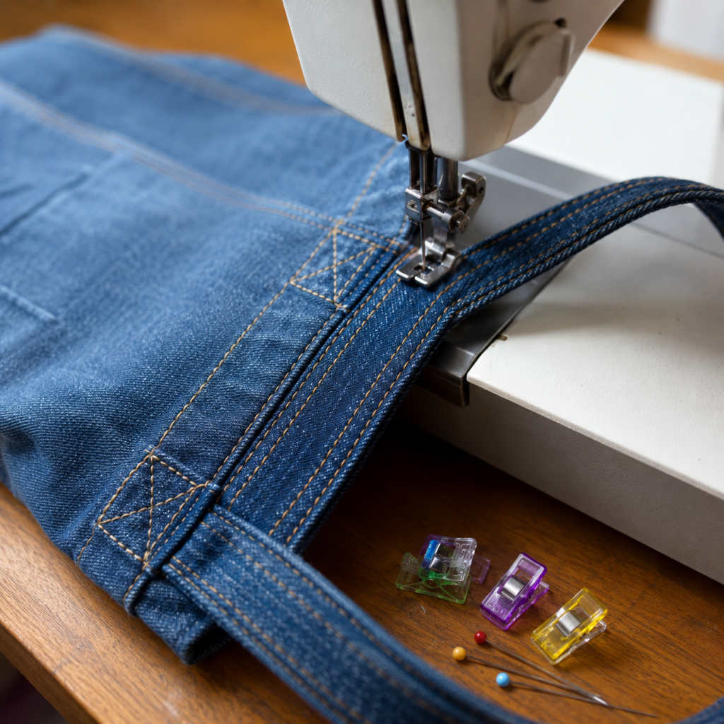 Reinforce Seams and Handles So the Finished Piece Lasts Reinforce Seams and Handles So the Finished Piece Lasts