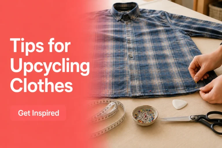 Tips for Upcycling Clothes