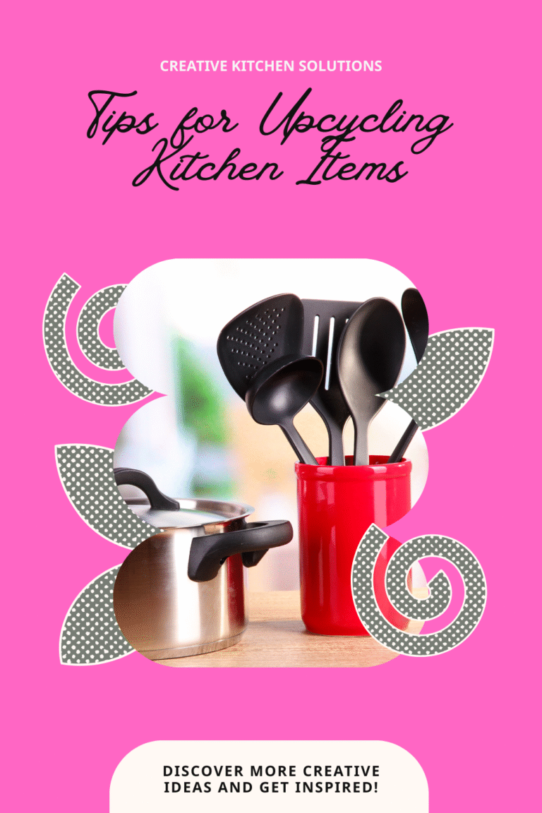 Tips for Upcycling Kitchen Items