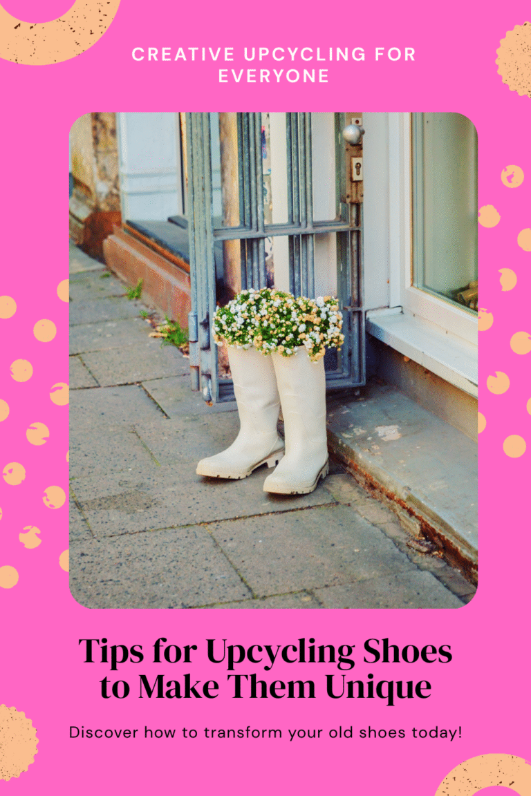 Tips for Upcycling Shoes