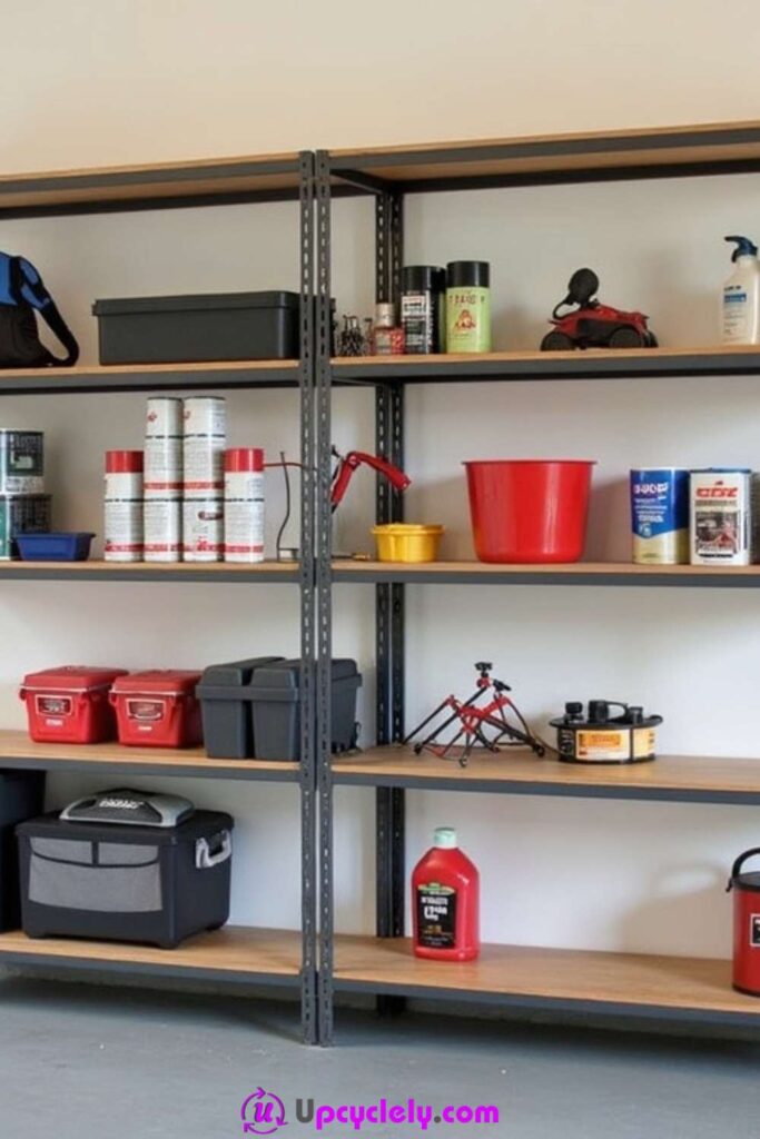Adjustable Garage Shelving Unit