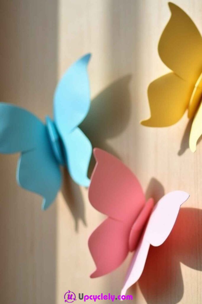 3D Paper Butterflies
