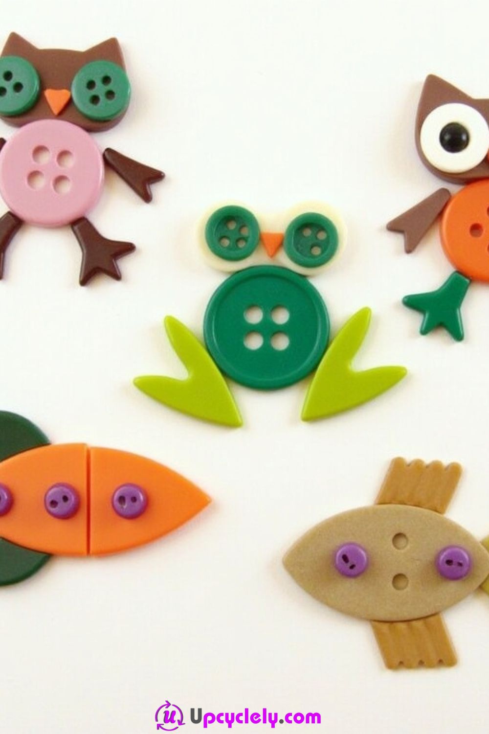 19 Button Craft Ideas You’ll Love - Upcyclely - Changing The World ...
