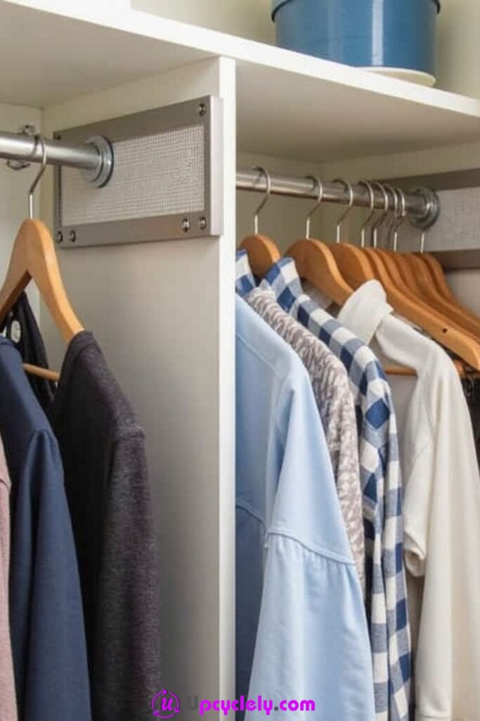 Adjustable Closet Shelving