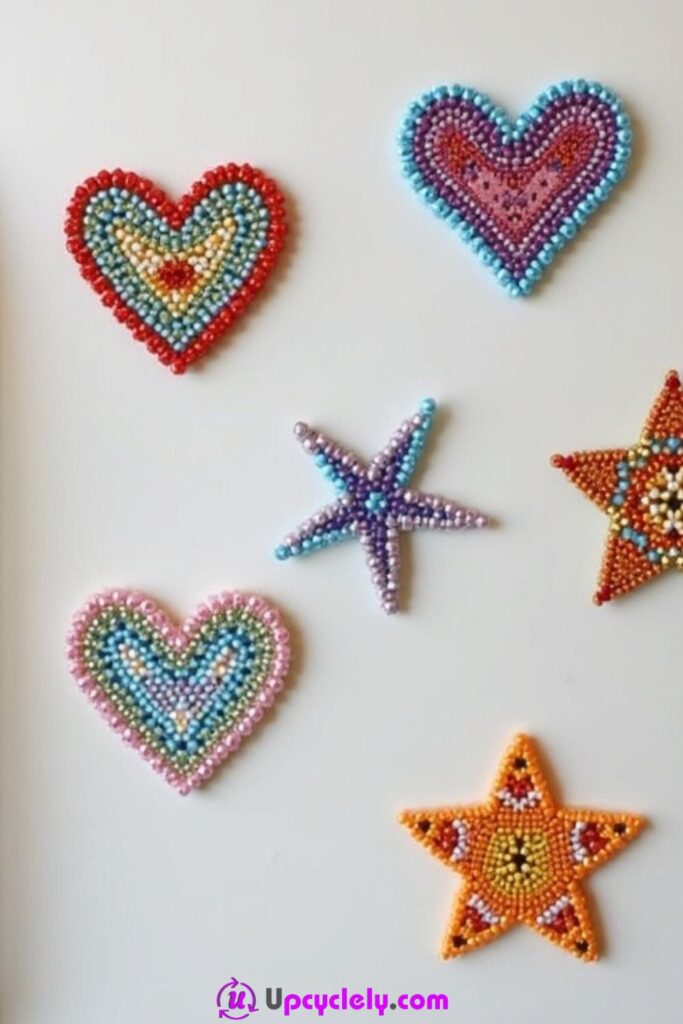 Beaded Fridge Magnets