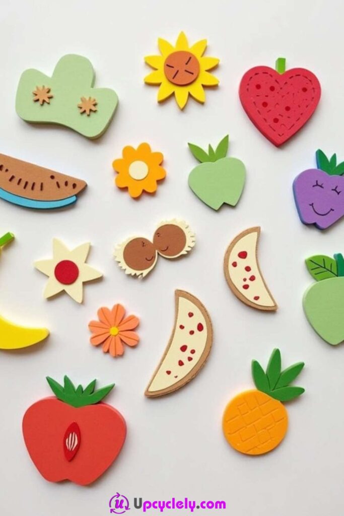 Foam Fruit Magnets