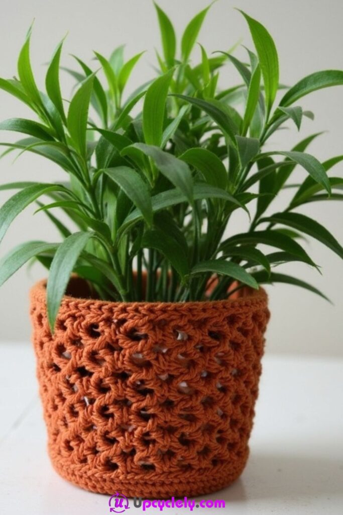 Crochet Plant Pot Cover