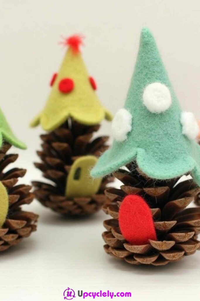 Pinecone Pixie Houses