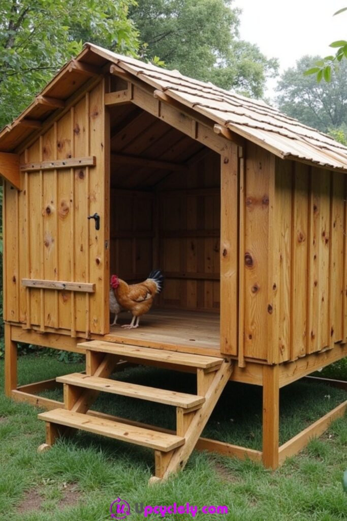 Eco-Friendly Chicken Coop Idea