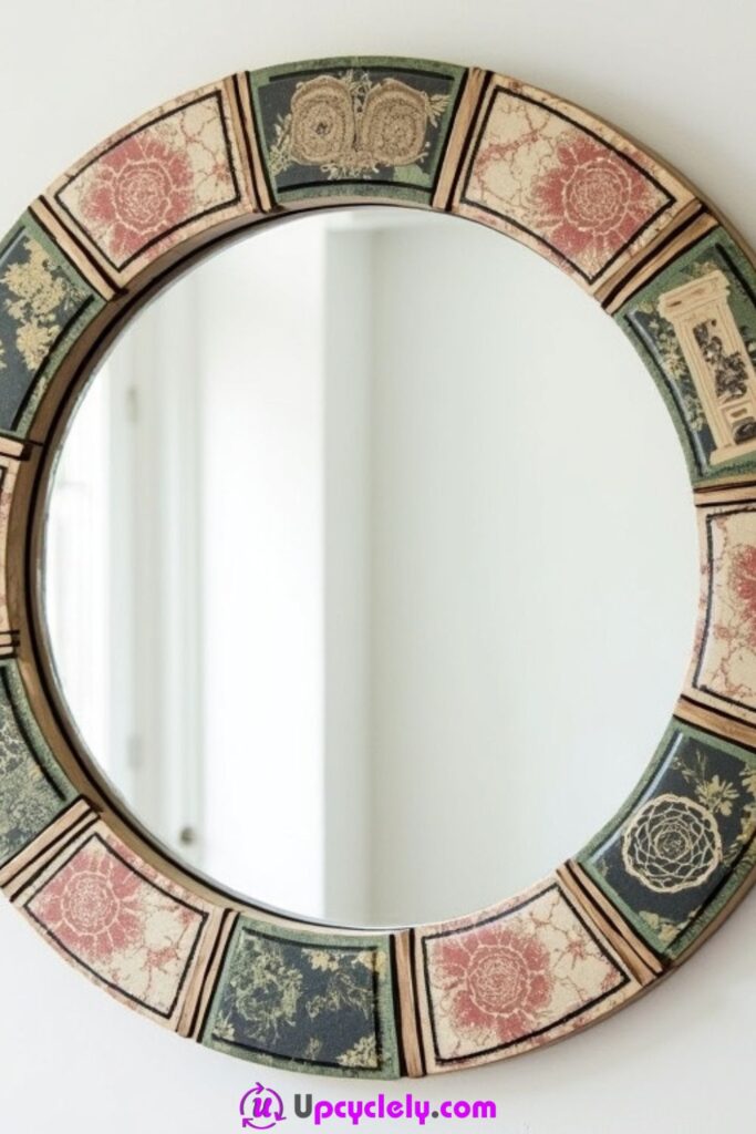 Decoupage Mirrors