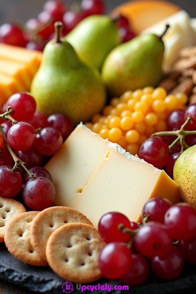 Fruit Tray with biscuits