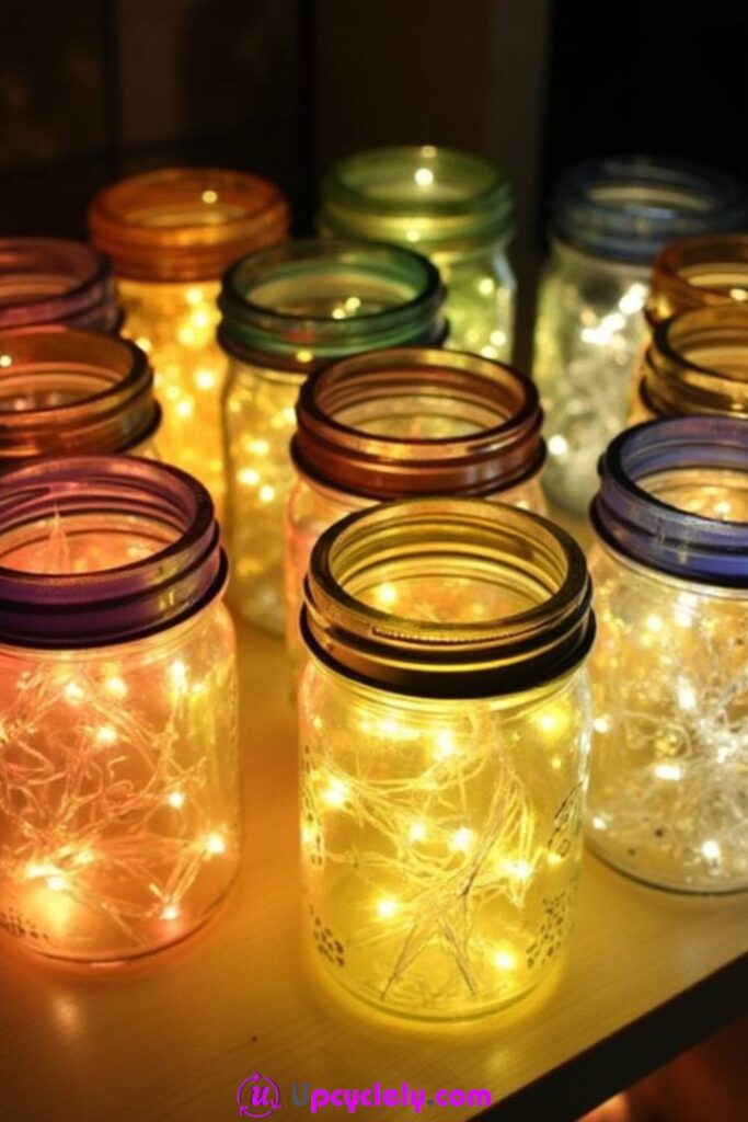 Jelly Jar String Lights