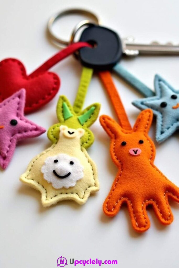 Felt Keychains