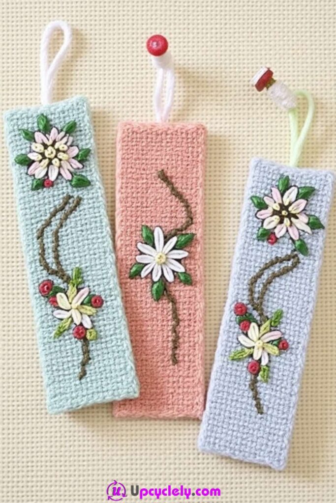 Stitched Bookmarks 