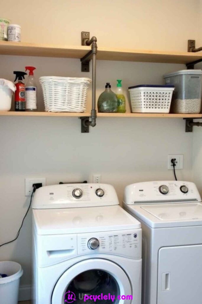 Shelving for Laundry Rooms