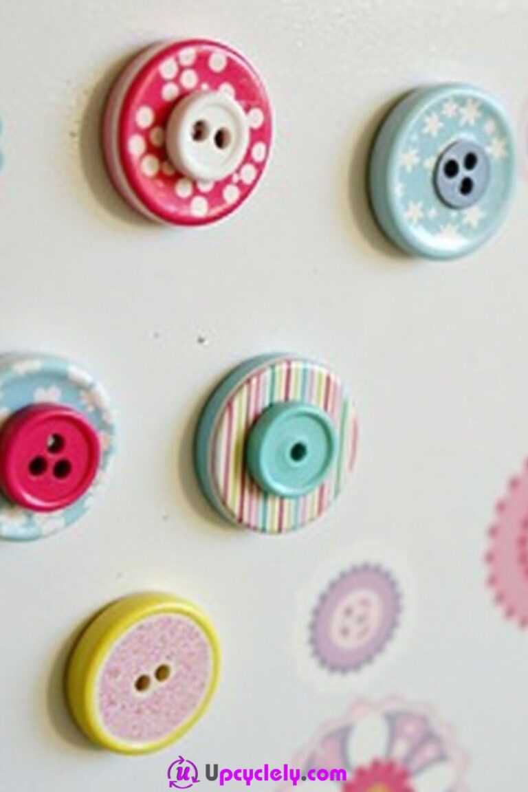 19 Button Craft Ideas You’ll Love - Upcyclely - Changing The World ...