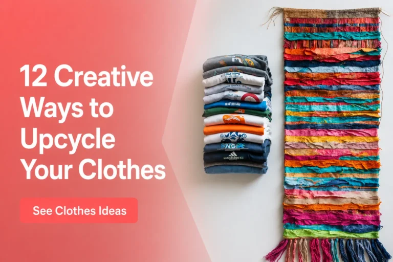 12 Creative Ways to Upcycle Your Clothes