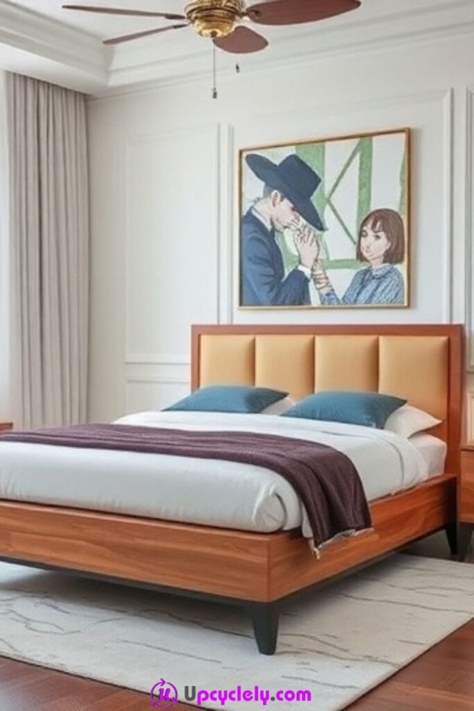 Stylish DIY Bed Frame