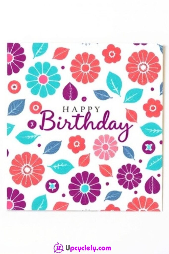 Stamped Pattern Card