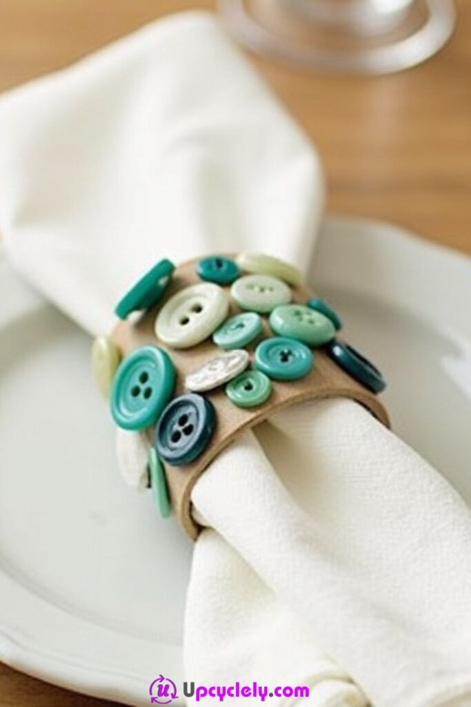 Button Napkin Rings