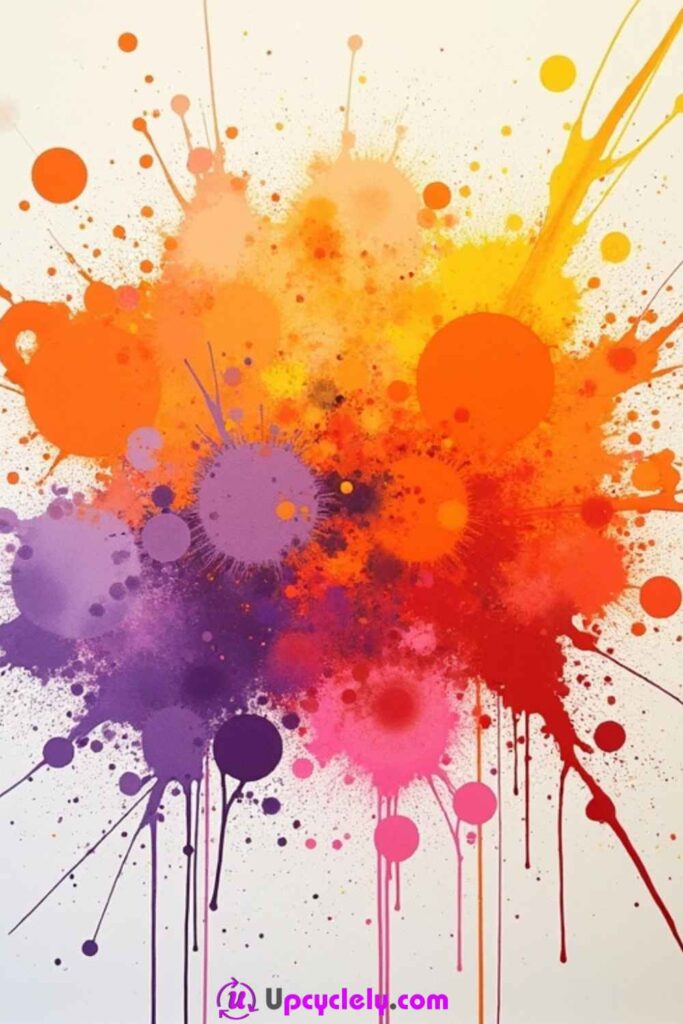 Splattered Colors