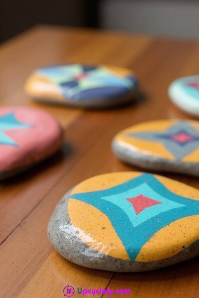 Painted Rock Coasters