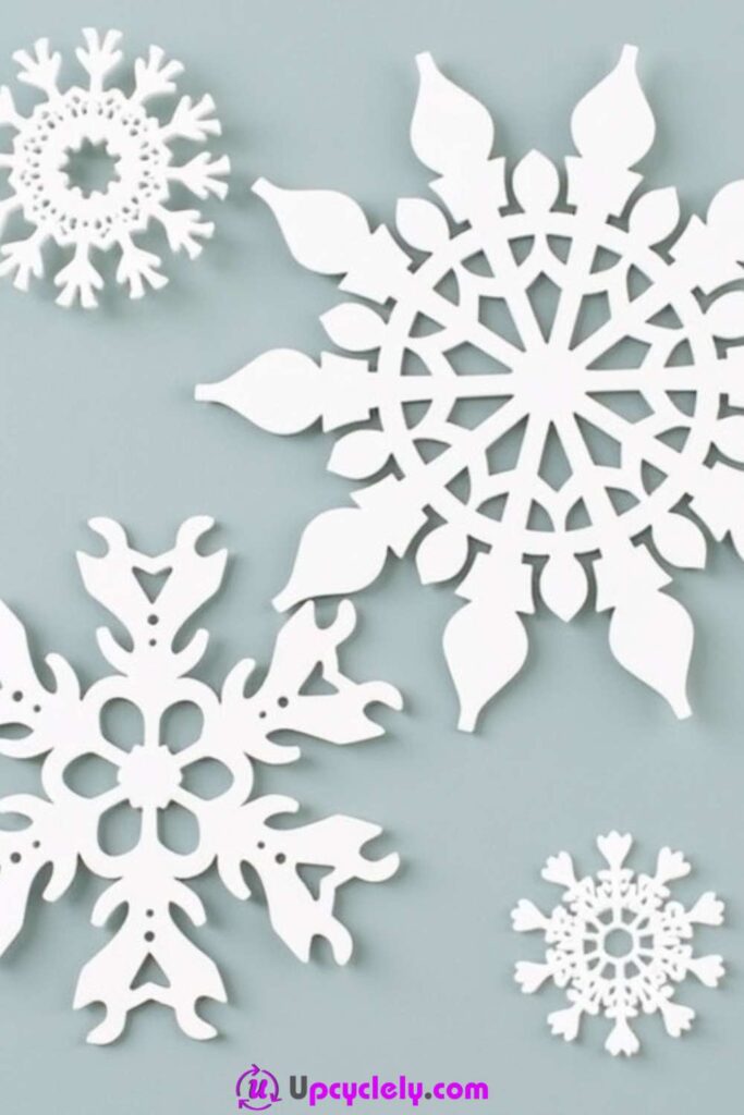 Foam Snowflakes