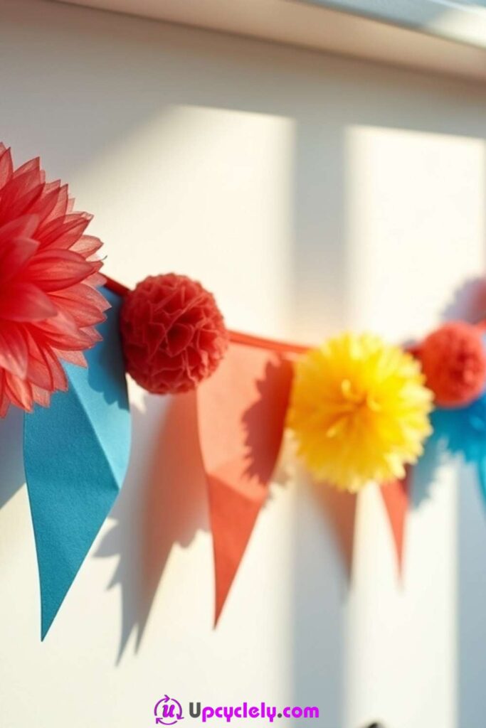 Tissue Paper Bunting