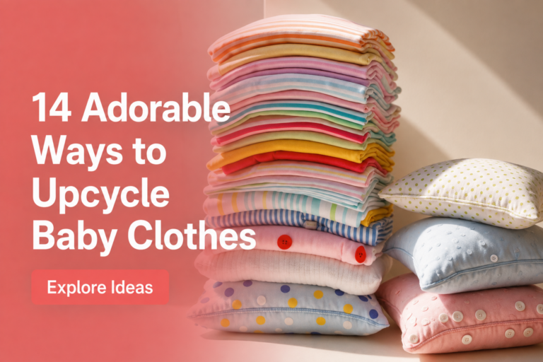 14 Adorable Ways to Upcycle Baby Clothes
