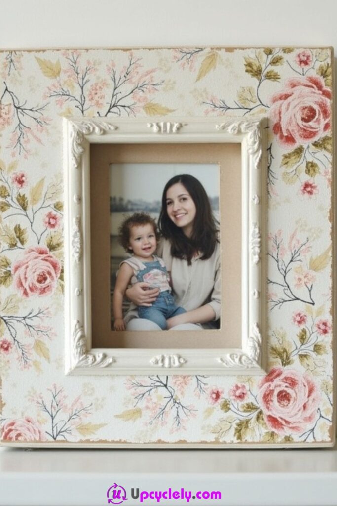 Decoupage Picture Frames